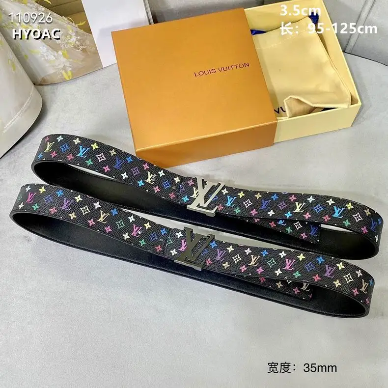 LV Belt 35mmX95-125cm 8L02